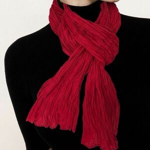 Elegant Red Scarf